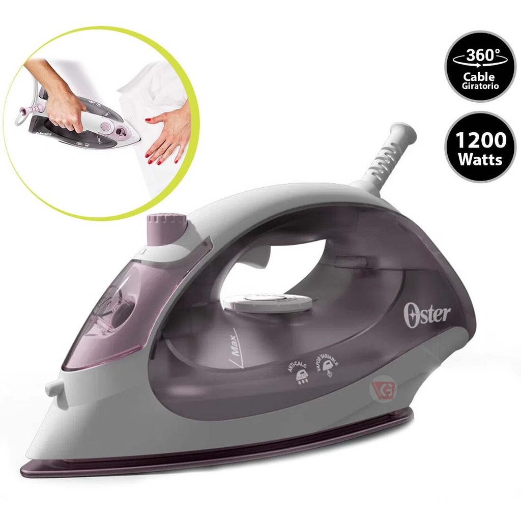 PLANCHA A VAPOR OSTER ROSA COMPACTA P-GCSTBS5003-053