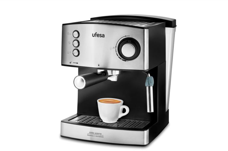 CAFETERA UFESA EXPRESS 850W. 20 BAR PRESION 1.6 L. P-CE7240