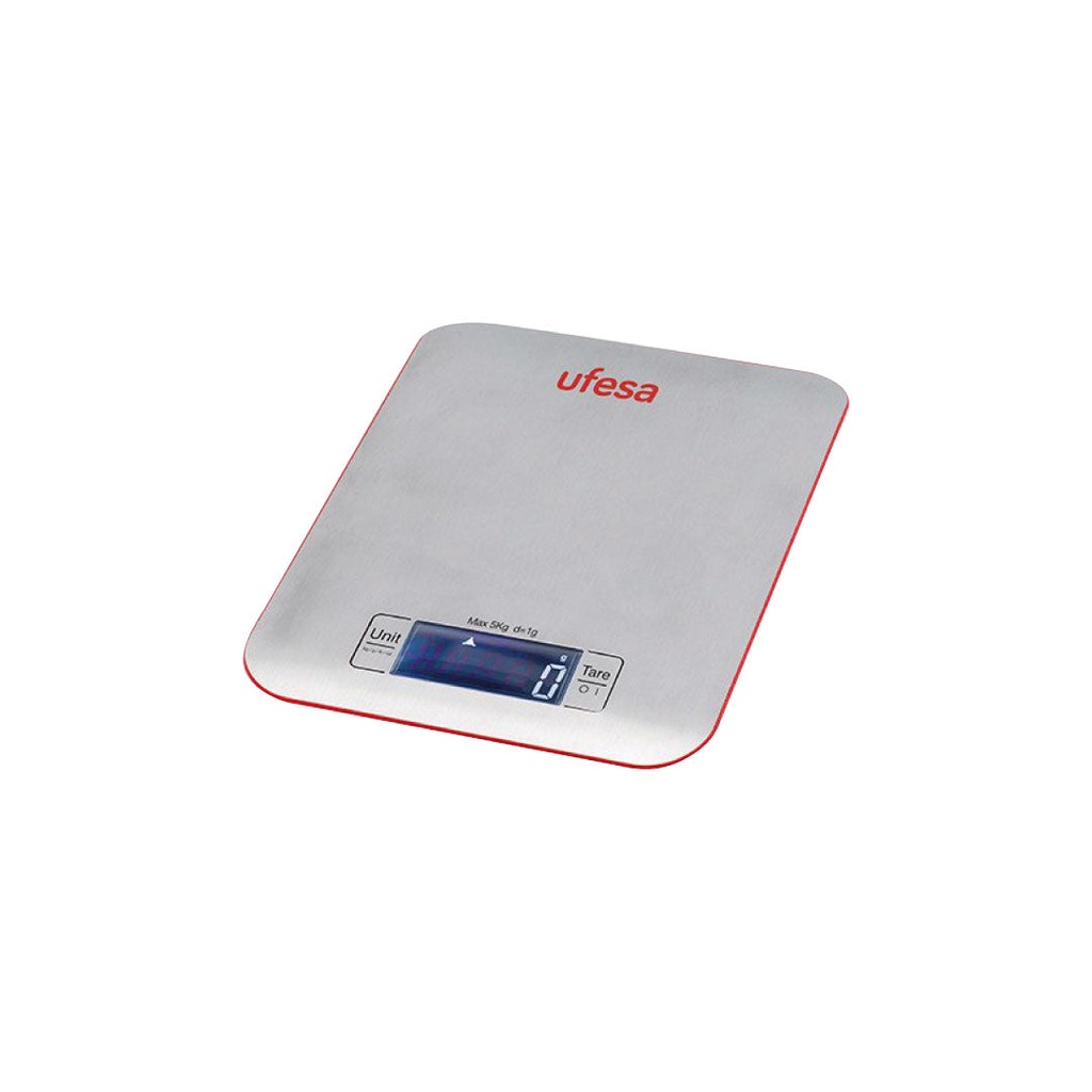 BASCULA DE COCINA 5KG. ACERO INOX P-BC1550