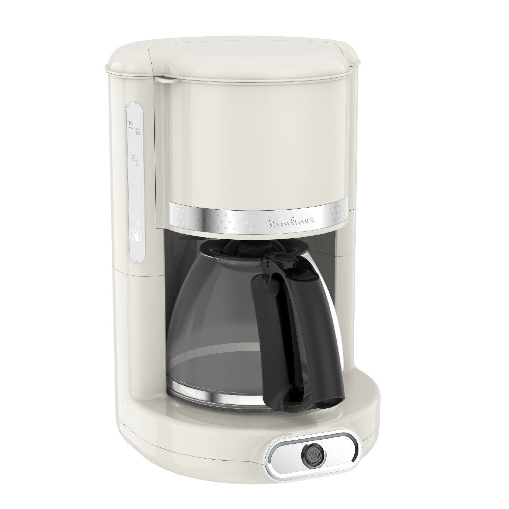 CAFETERA MOULINEX SOLEIL IVORY 10-15 TAZAS 1000W. P-FG381A10