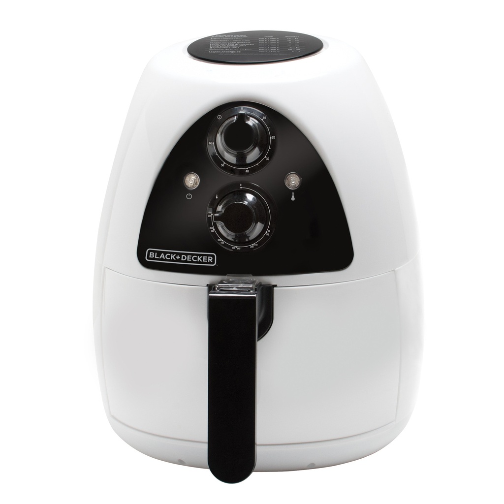 FREIDORA DE AIRE B & D 2 LITROS PURIFRY BLANCO/NEGRO P-HF100WD