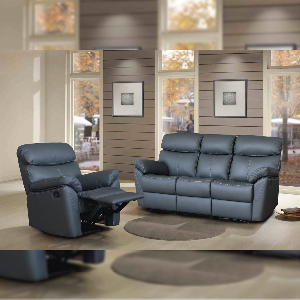 NF-REC 1009 (SOFA 1+2+3 MARENGO CUERO ENTERO) P-NF-REC 1009 MA