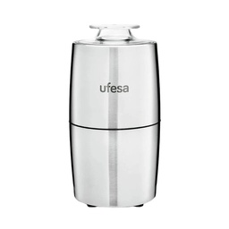 [I-17939] MOLINILLO DE CAFEACERO INOX UFESA 200W. 70GR. P-MC0470