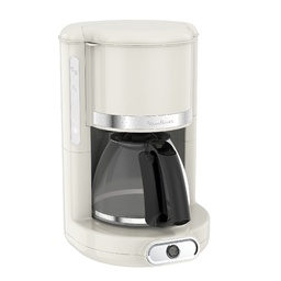 [I-17367] CAFETERA MOULINEX SOLEIL IVORY 10-15 TAZAS 1000W. P-FG381A10