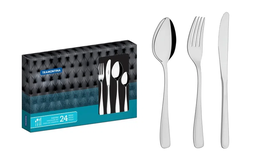 [I-14987] JUEGO DE CUBIERTOS 24 PZAS. P-66965/006